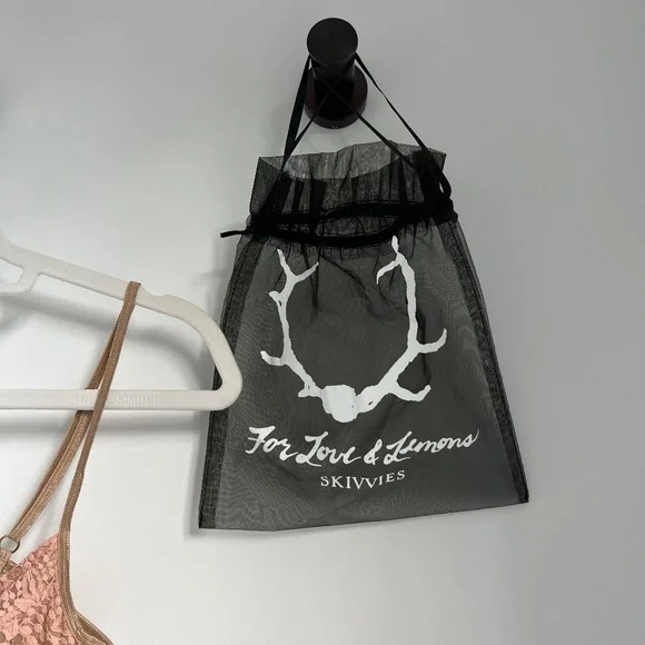 For Love and Lemons Lace Bralette - Blush Pink - Picture 11 of 11